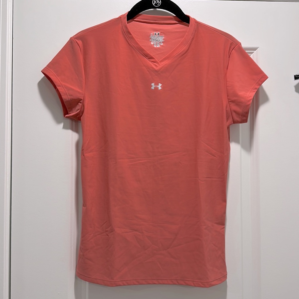 Under Armour coral athletic tee